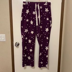 fluffy pajama pants.